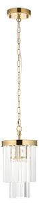Marina Pendant in Brushed Aged Brass