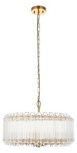 Darcy 5Lt Pendant in Brushed Aged Brass