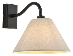Brigitte Wall Light in Matt Black