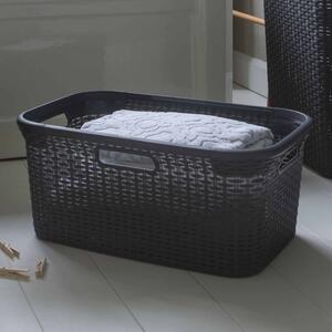 Curver Style Laundry Basket Set 2 pcs 45L Anthracite