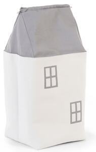 CHILDHOME Toy Storage Box House Grey and Off White