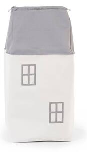 CHILDHOME Toy Storage Box House Grey and Off White