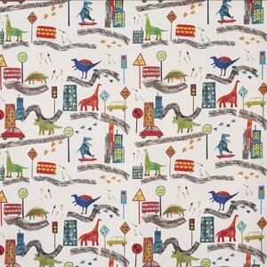 Prestigious Textiles Dino City Fabric Jungle