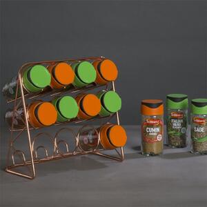 Vertex Spice Rack - Copper Finish