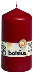 Bolsius Pillar Candles 8 pcs 130x68 mm Wine Red