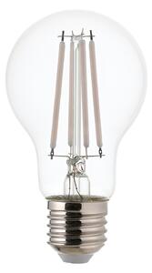 White Filament E27 Led Gls Non-Dimmable in Glass and Bright Nickel