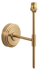 Donald T Bar Wall Fitting in Brushed Aged Brass