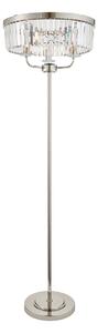 Cecilia Nickel Floor Lamp