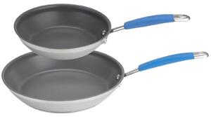 Joe Wicks Quick and Even Induction Non-Stick Stainless Steel Frypans - Set of 2