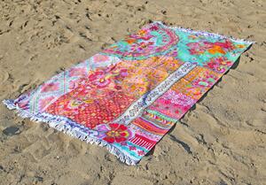 Happiness Beach Towel ZALIPIE 100x180 cm Multicolour