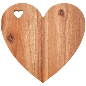 Heart Shaped Chopping Board - White Edge