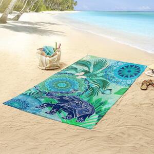 HIP Beach Towel ISARA 100x180 cm Blue and Green