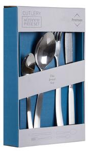 Jewel Cutlery Set - Dark Grey Finish - 16 Pieces