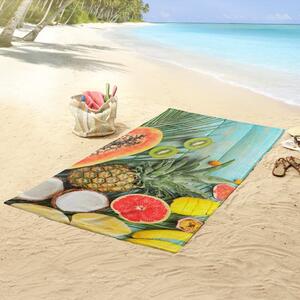 Good Morning Beach Towel FRESH FRUITS 100x180cm Multicolour