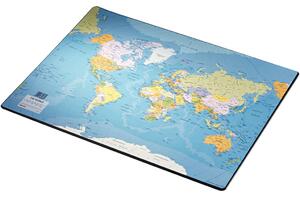 Esselte Desk Pad Europost World Map 40x53cm