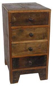 Gifts Amsterdam Storage Cabinet with Drawers Wood 27x36x50cm