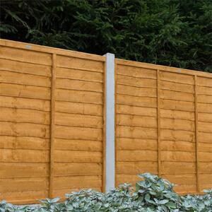 Forest Larchlap Lap 6x6ft Fence Panel - Pack of 3