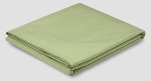 Pear Washed Cotton Percale Flat Sheet | Single | Piglet in Bed