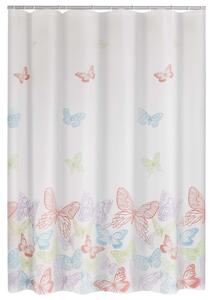 RIDDER Shower Curtain Vinyl Butterfly