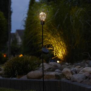 Luxform Solar LED Garden Stick Light Pentagon 2 Pack