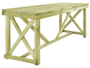 Garden Table 160x79x75 cm Wood