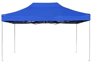 Professional Folding Party Tent Aluminium 4.5x3 m Blue