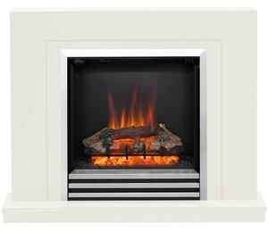 Be Modern Colby Electric Fireplace Suite - Soft White