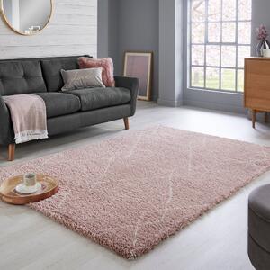 Accra Berber Rug Accra Pink and Cream