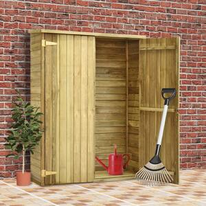 Garden Tool Shed 123x50x171 cm Impregnated Pinewood