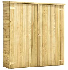 Garden Tool Shed 163x50x171 cm Impregnated Pinewood