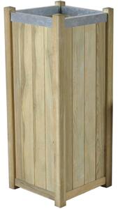 Forest Garden Wooden Slender Planter - 100cm high