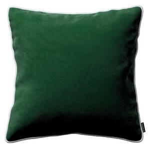 Bella velvet cushion cover with piping