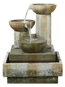 Stylish Fountains Patina Bowls Water Feature