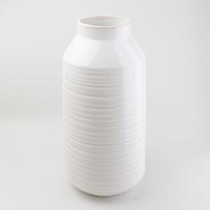 Churchgate Ceramic Ripple 40cm Vase White