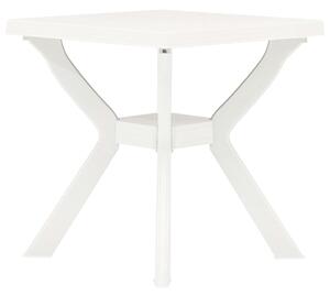 Bistro Table White 70x70x72 cm Plastic