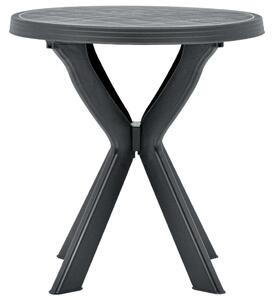 Bistro Table Anthracite Ø70 cm Plastic