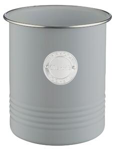 Typhoon living grey utensil jar