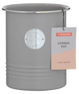 Typhoon living grey utensil jar