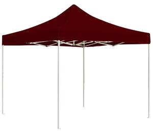 Professional Folding Party Tent Aluminium 2x2 m Bordeaux