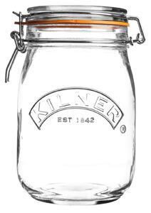 Kilner Clip Top Round Jar - 1L