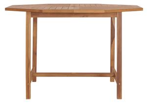 Garden Table 120x120x75 cm Solid Teak Wood