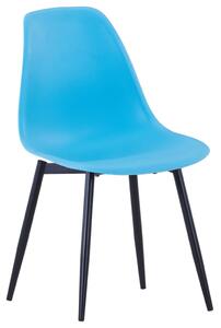 Dining Chairs 2 pcs Blue PP