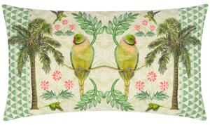 Wylder Valera Zika Parrots Rectangle Cushion MultiColoured