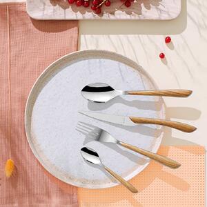 Amefa 16-Piece Cutlery Set Eclat Nature Natural Wood