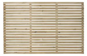 4ft Pressure Treated Contemporary Slatted Fence Panel - Pack of 3