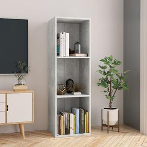 Book Cabinet/TV Cabinet Concrete Grey 36x30x114 cm Engineered Wood