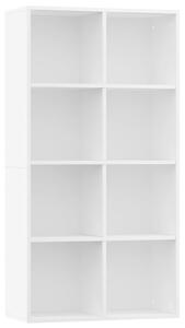 Book Cabinet/Sideboard White 66x30x130 cm Engineered Wood
