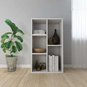 Book Cabinet/Sideboard White 50x25x80 cm Chipboard