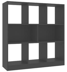 Book Cabinet Black 97.5x29.5x100 cm Engineered Wood