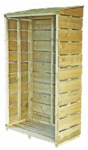Shire Tall Wall Log Store - 3x1.5ft